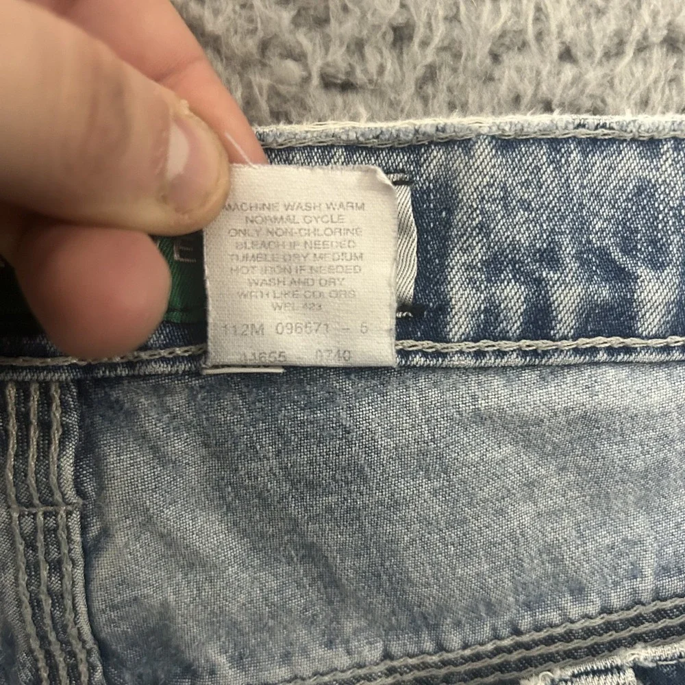 Vintage Levis Silvertab Jeans Mens 36x30 Blue Denim Baggy Light Wash Skater Y2K